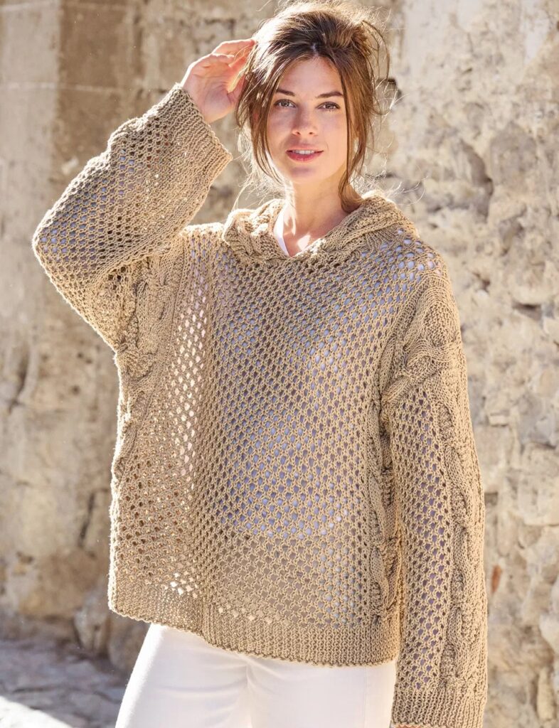 вязаный пуловер