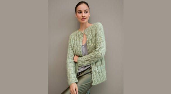 вязаный кардиган