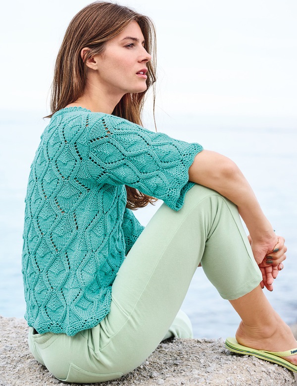 вязаный пуловер