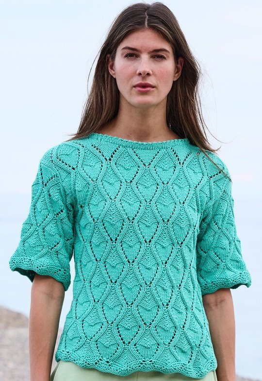 вязаный пуловер