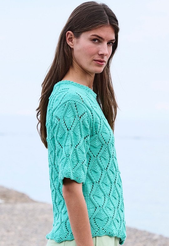 вязаный пуловер