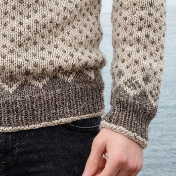 вязаный пуловер