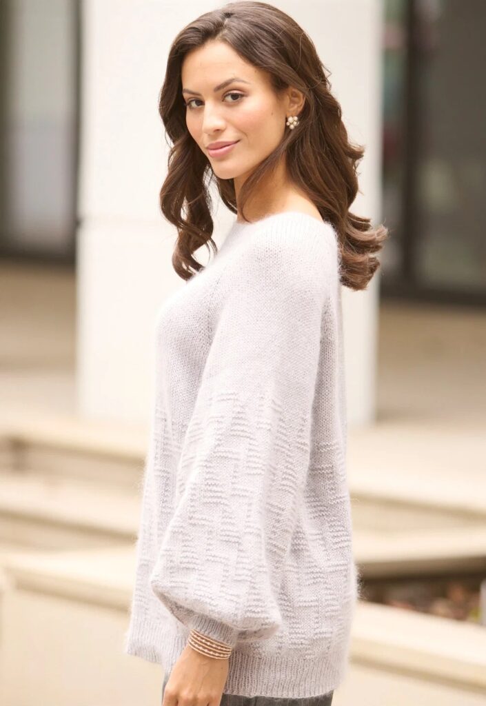 вязаный пуловер