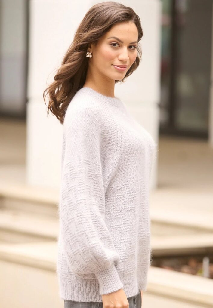 вязаный пуловер