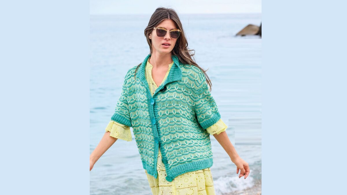 Жакет со структурным узором  CAREN