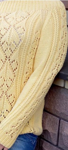 вязаный пуловер