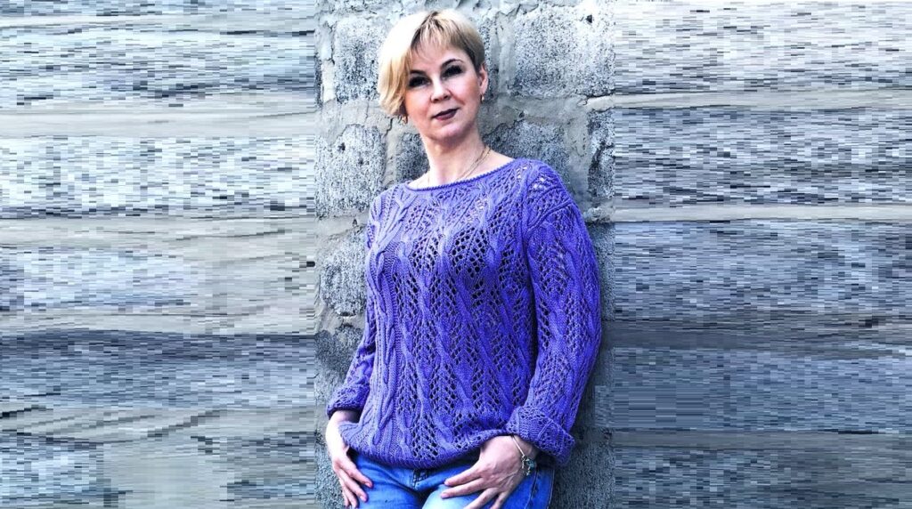 Джемпер «Асимметрия»