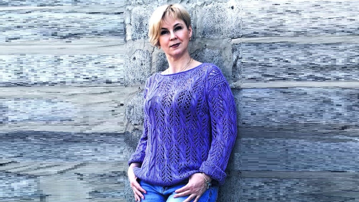 Джемпер «Асимметрия»