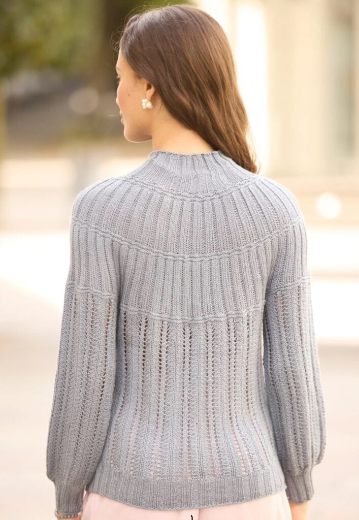 вязаный пуловер