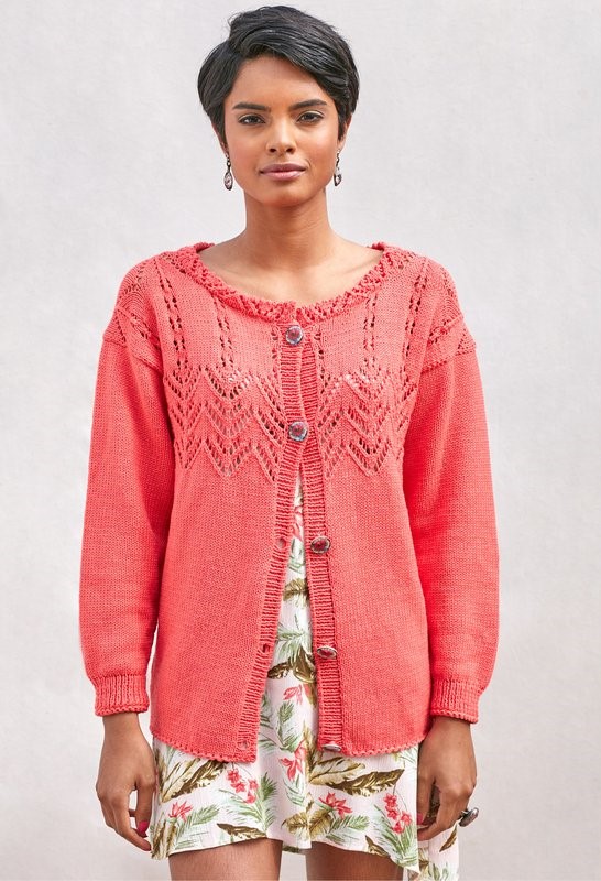 вязаный жакет