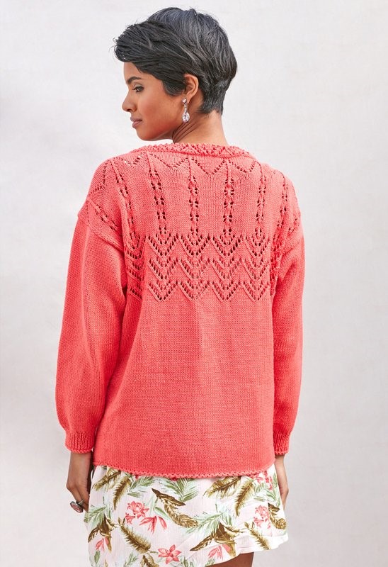 вязаный жакет