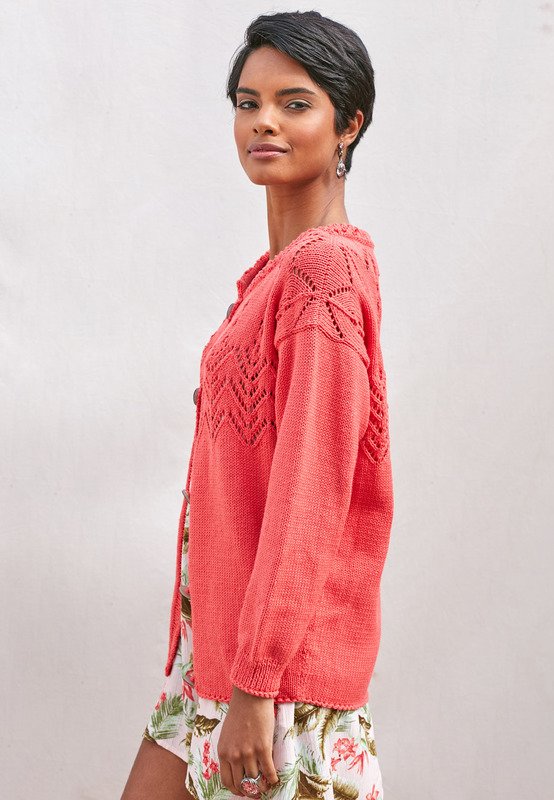 вязаный жакет