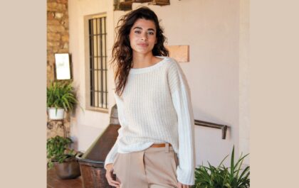 вязаный пуловер