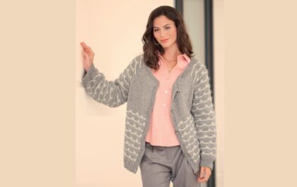 вязаный кардиган