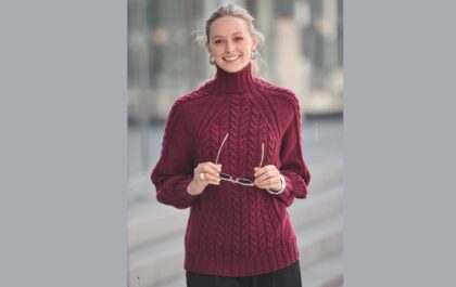 вязаный пуловер