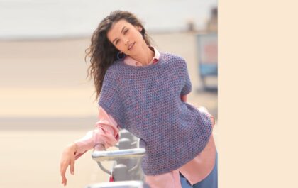 вязаный жилет