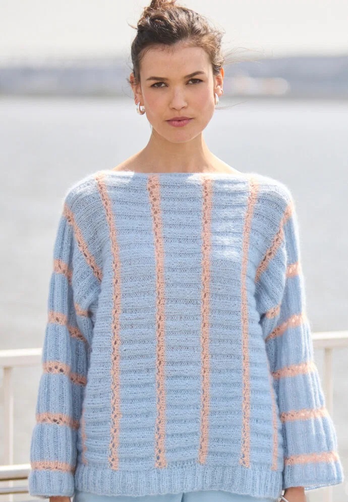 вязаный пуловер