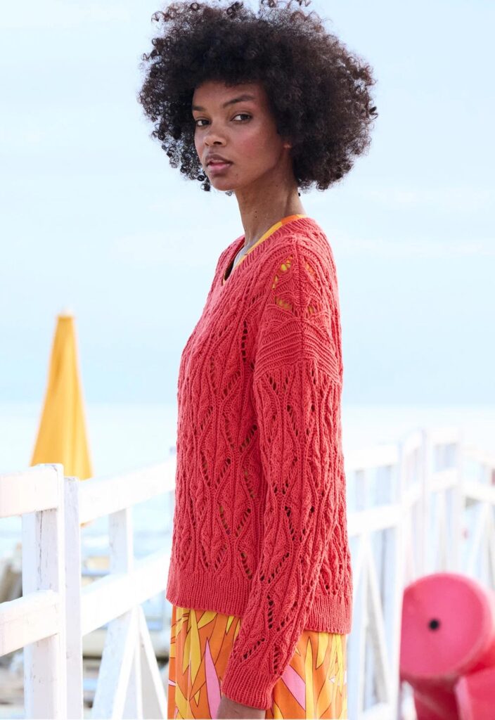 вязаный пуловер