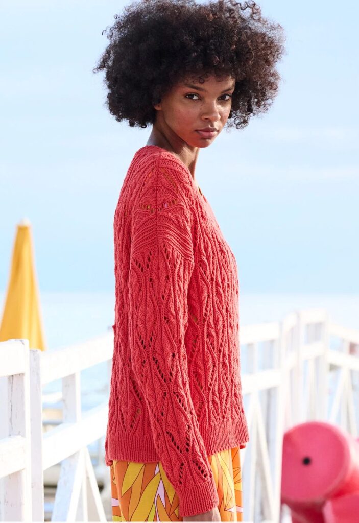 вязаный пуловер