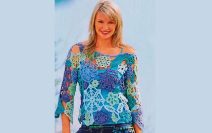 вязаный пуловер